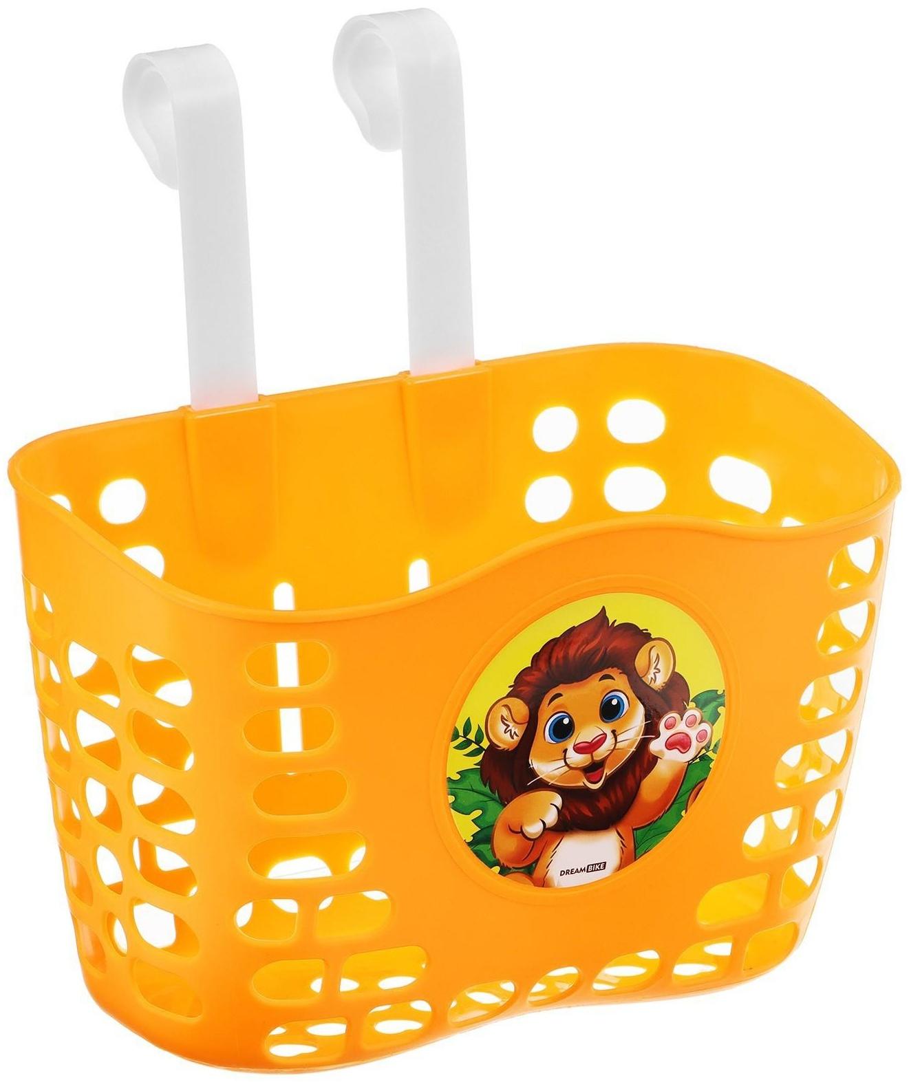 Корзинка детская Dream Bike, цвет оранжевый