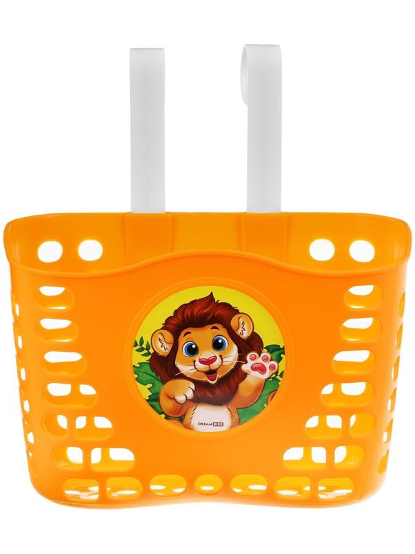 Корзинка детская Dream Bike, цвет оранжевый