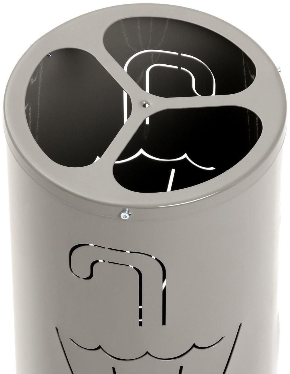 Подставка для зонтов 18 х 18 х 52 см, графит