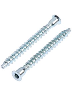 Евровинт 7,0х70 стальной, оцинкованный