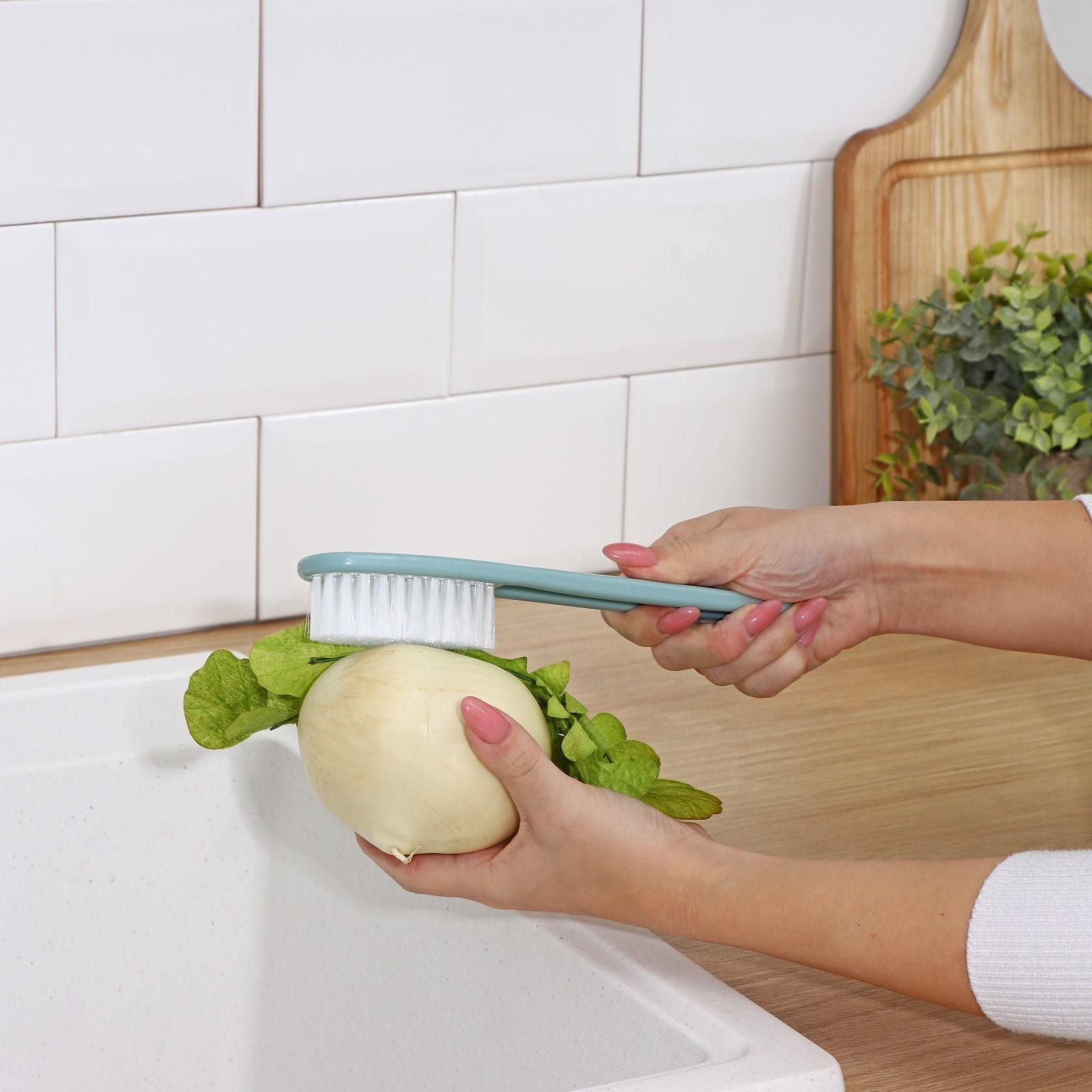 Щётка универсальная Доляна, пластик, 21×4×3 см