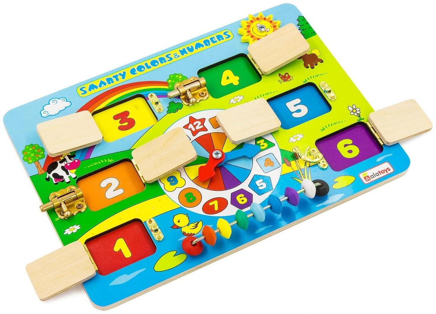 Бизиборд «Smarty colors & Numbers»