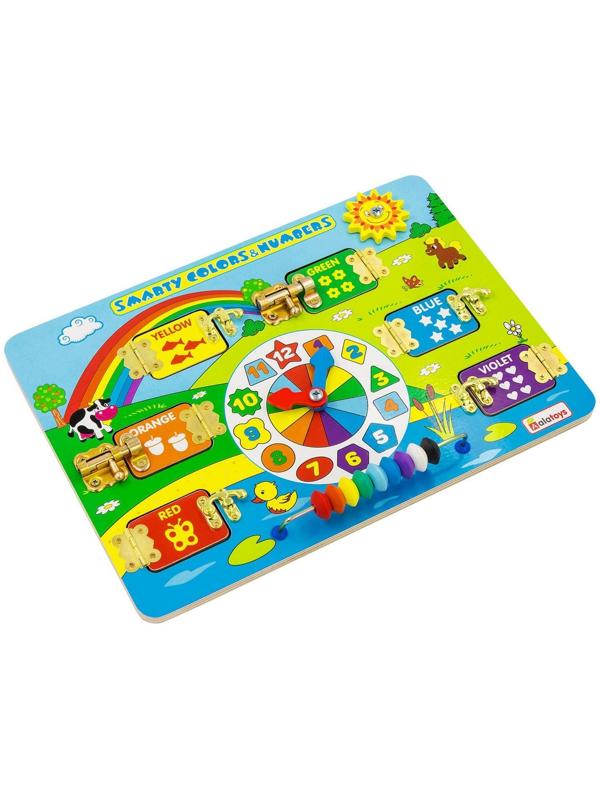 Бизиборд «Smarty colors & Numbers»