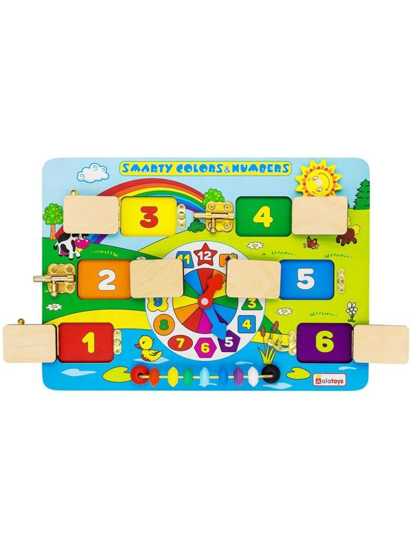 Бизиборд «Smarty colors & Numbers»