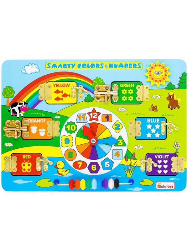 Бизиборд «Smarty colors & Numbers»