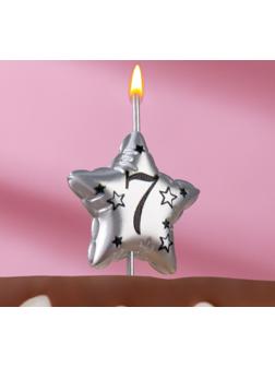 Свеча в торт на шпажке 