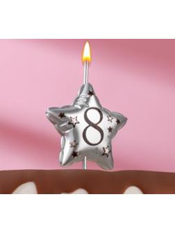 Свеча в торт на шпажке 