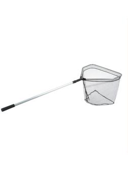 Подсачек складной телескопический Namazu, 180 см, квадратный обод 60 х 55 см, капрон