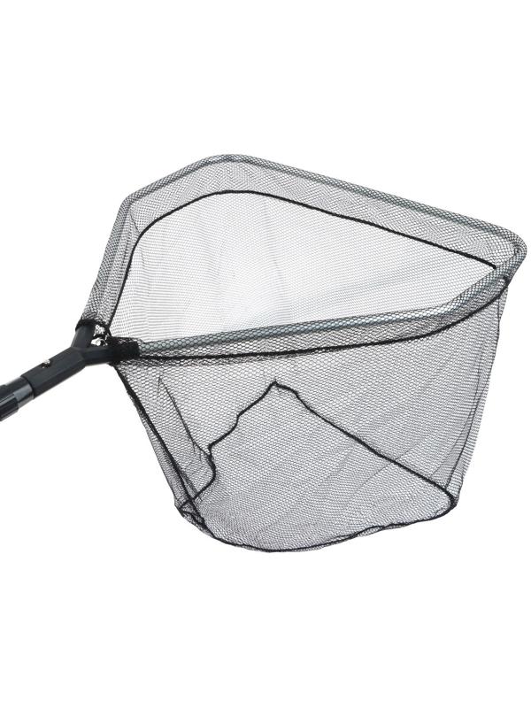 Подсачек складной телескопический Namazu, 180 см, квадратный обод 60 х 55 см, капрон