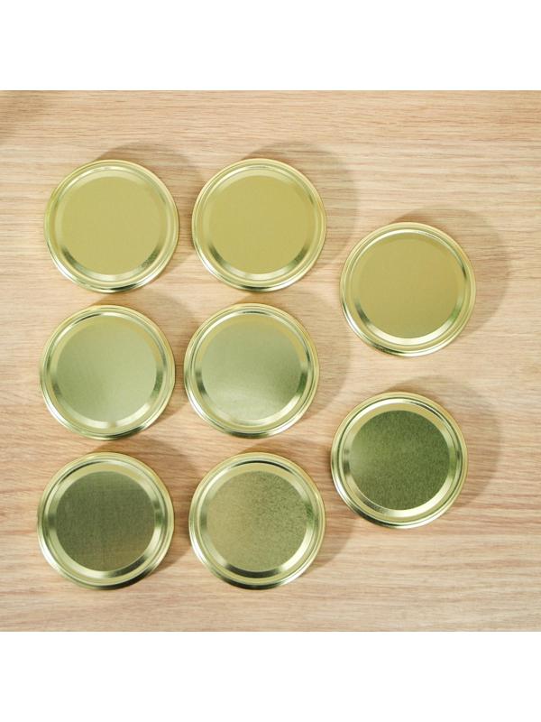 Крышка «Елабуга», ТО-100 мм, металл, лак, цвет золотой