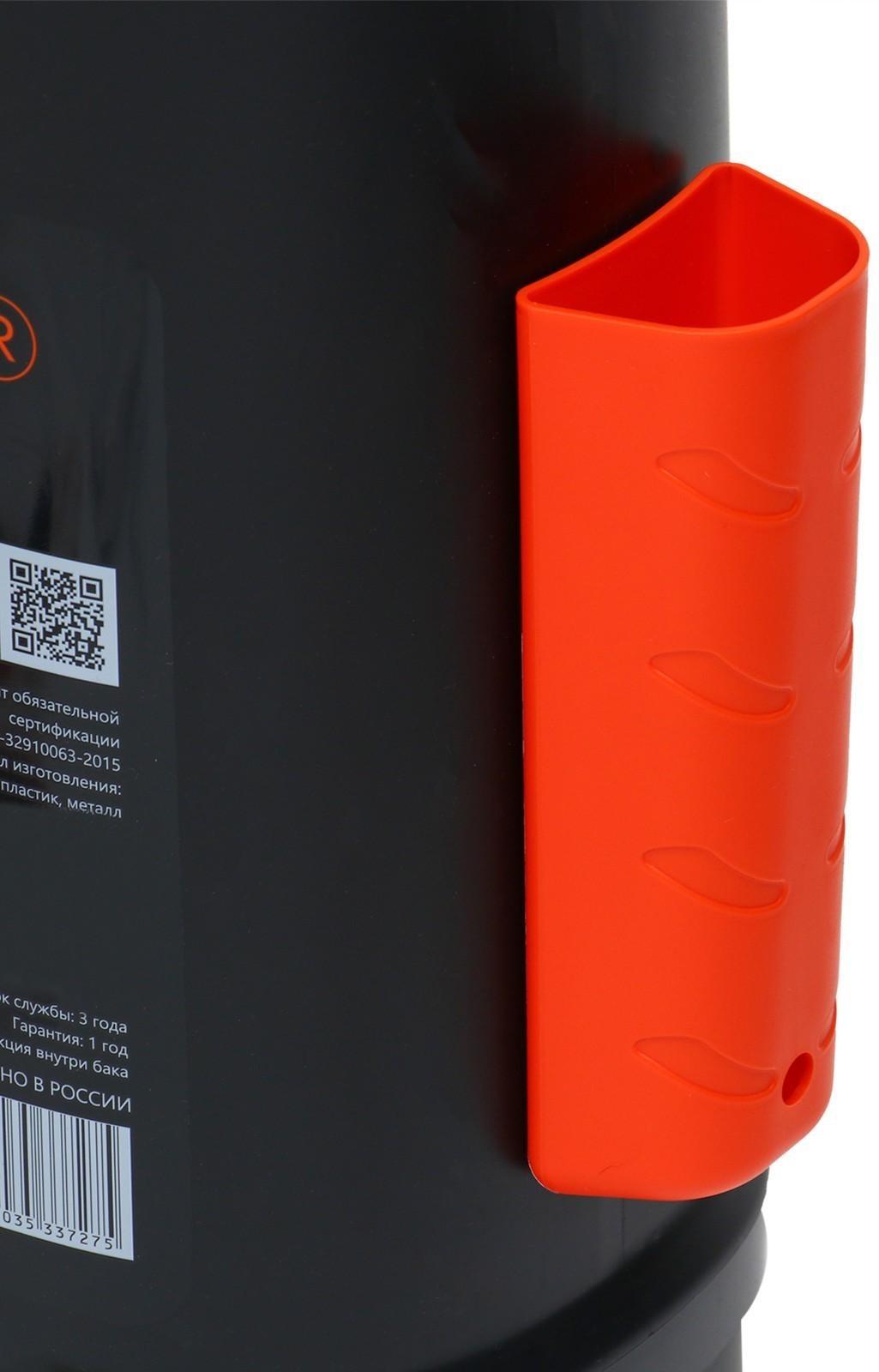 Опрыскиватель ранцевый, 16 л, пластиковый брандспойт, «Жук»