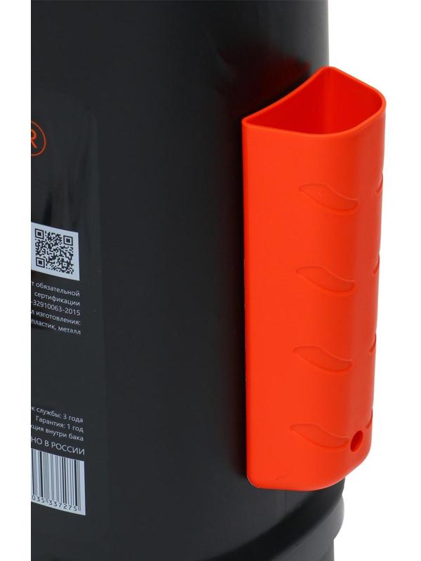 Опрыскиватель ранцевый, 16 л, пластиковый брандспойт, «Жук»