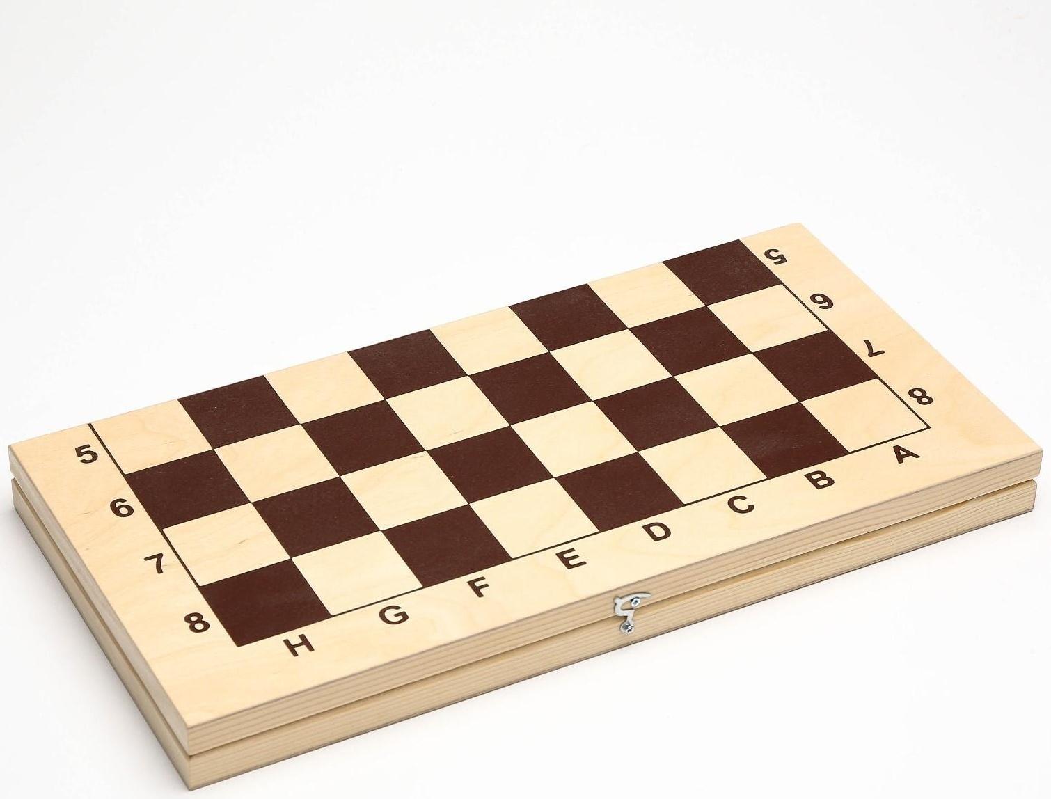 Шашки деревянные 