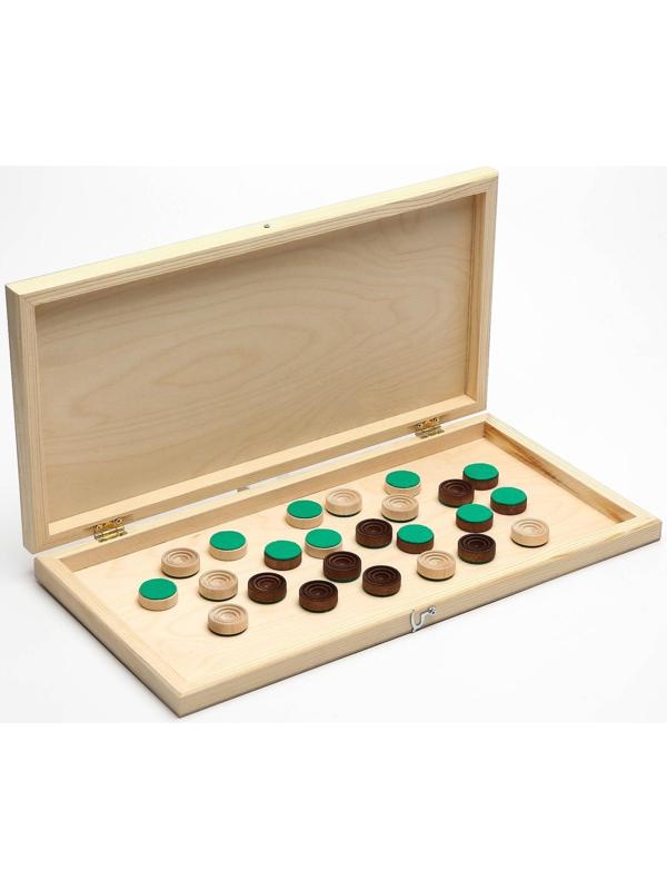 Шашки деревянные 