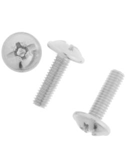 Винт для крепления ручки М4x14мм белый цинк 12 шт
