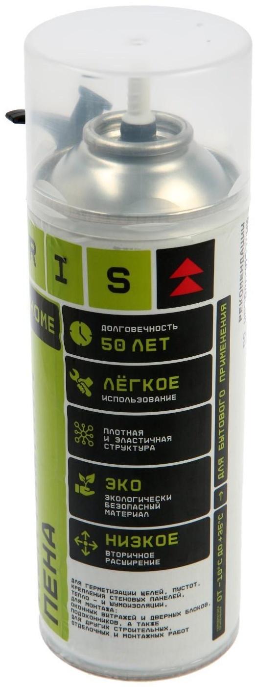 Пена монтажная Tris PRO-HOME, адаптерная, огнестойкая, 500 мл