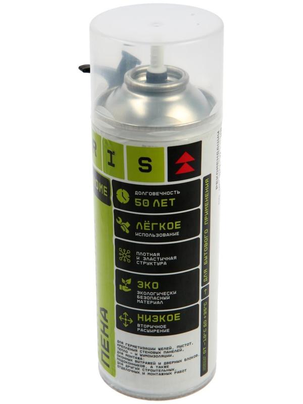 Пена монтажная Tris PRO-HOME, адаптерная, огнестойкая, 500 мл