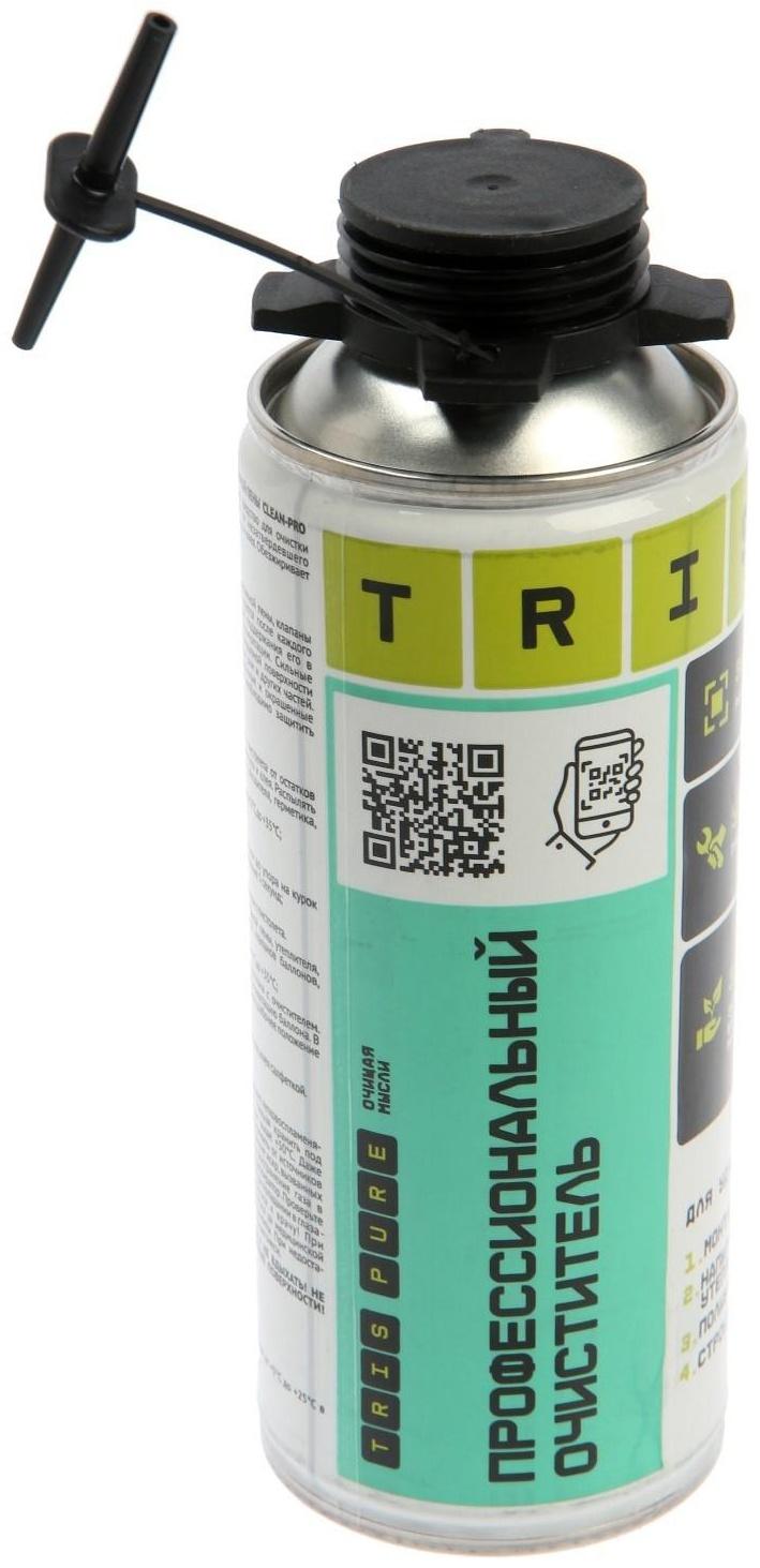 Очиститель монтажной пены Tris CLEAN-PRO, профессиональный, 500 мл