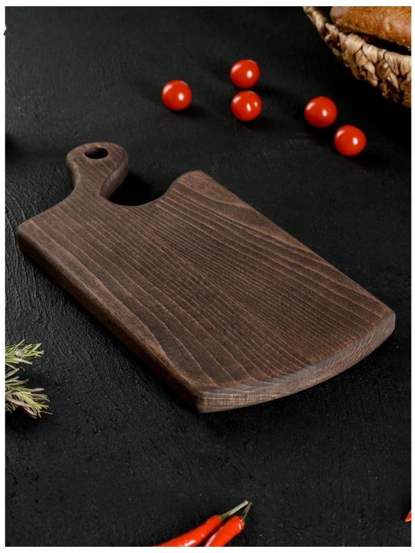 Набор разделочных досок на подставке Wild Kitchen, 35×16.5×2 см и 30×14×2 см, бук темный