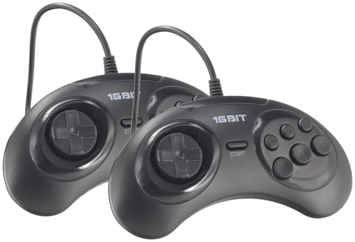 Игровая приставка Sega Retro Genesis Modern,  16-bit, 170 игр, 2 геймпада