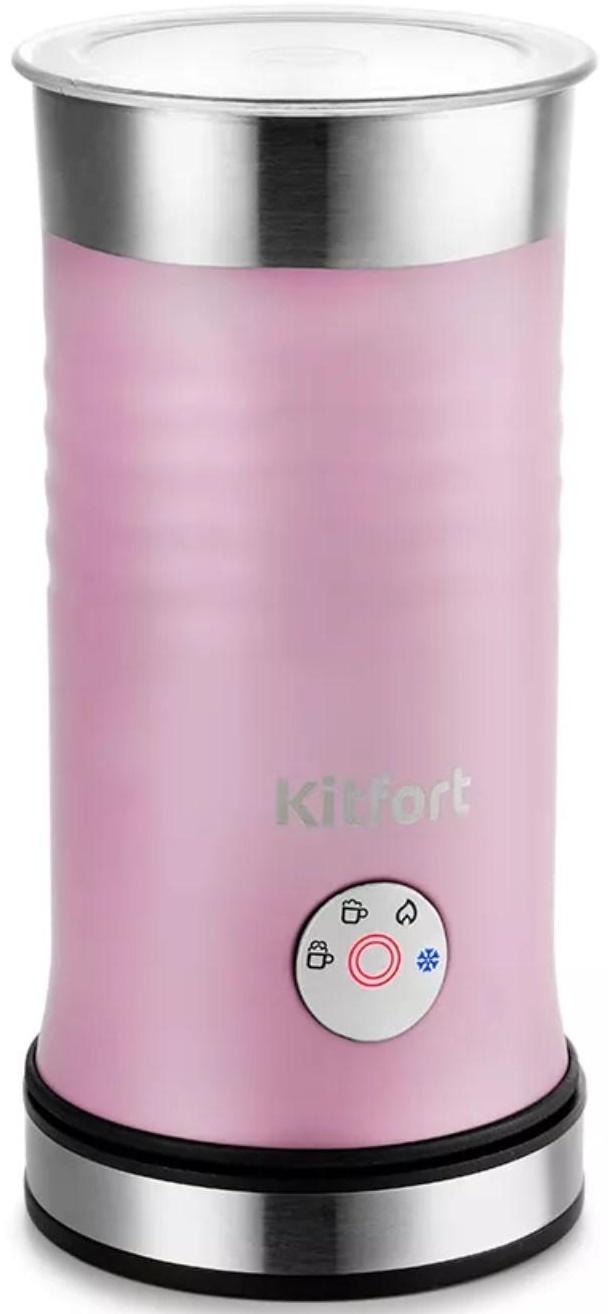 Капучинатор Kitfort КТ-786-1, 500 Вт, 0.24 л, 4 режима, лавандовый