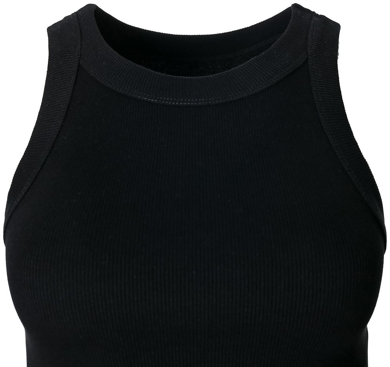 Топ женский, цвет чёрный, размер 46 (L)