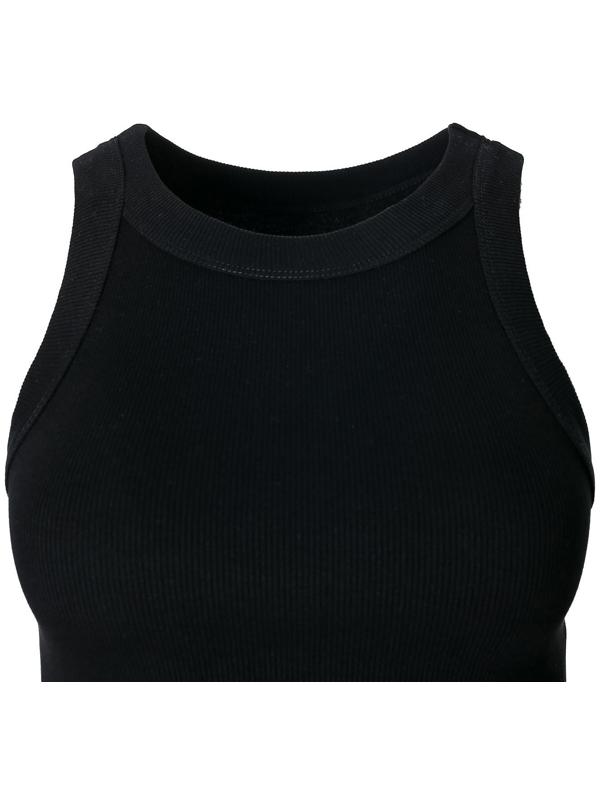 Топ женский, цвет чёрный, размер 46 (L)