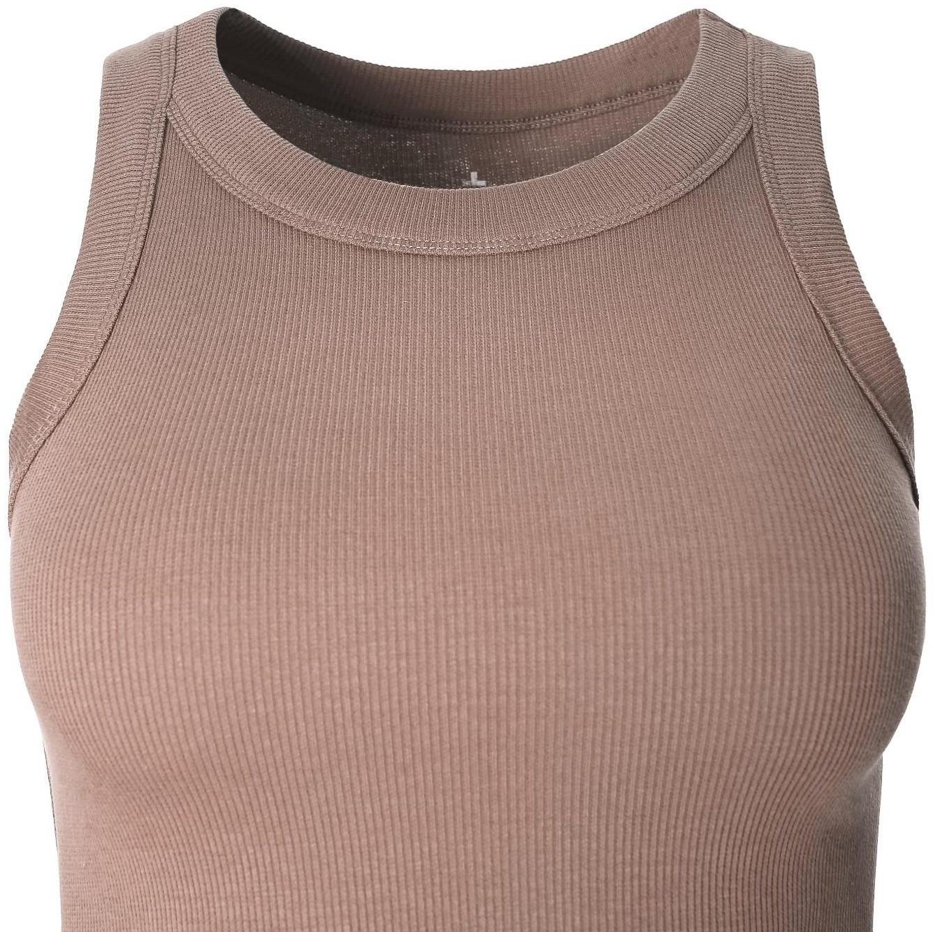 Топ женский, цвет светло-коричневый, размер 44 (М)