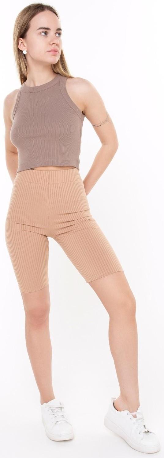 Топ женский, цвет светло-коричневый, размер 44 (М)