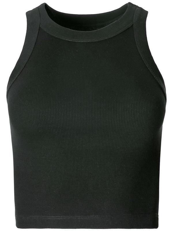 Топ женский, цвет тёмно-зелёный, размер 44 (М)