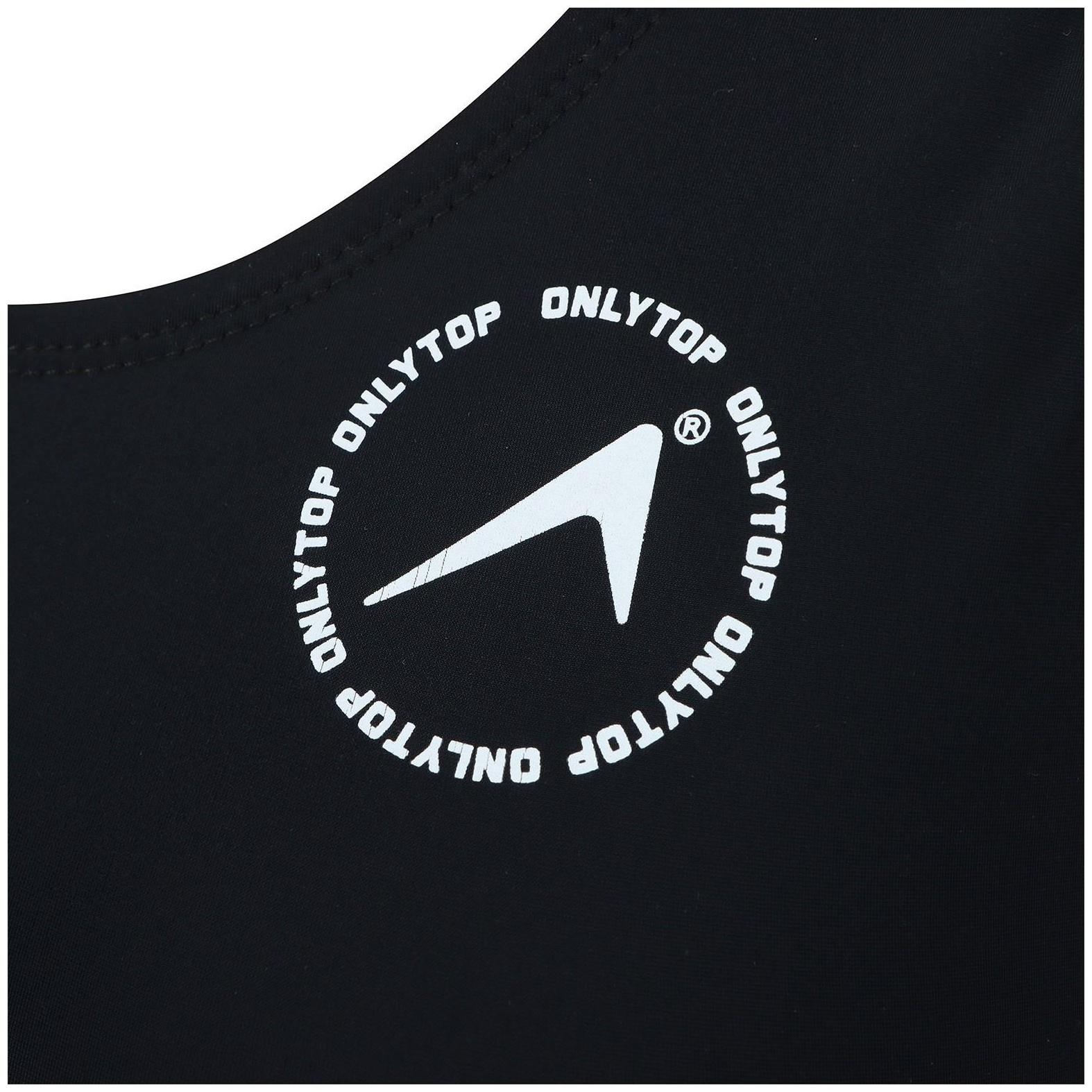 Купальник слитный, классика, спортивный, цвет чёрный, р. 52