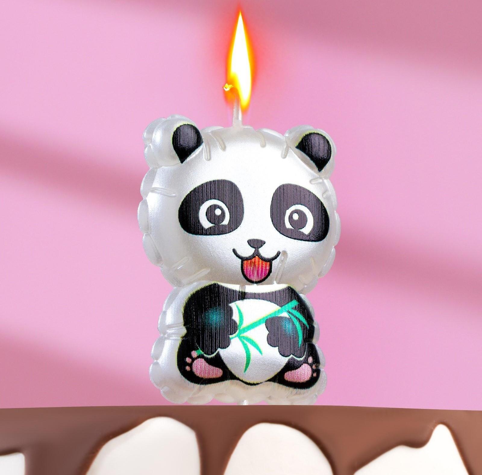 Свеча в торт на шпажке 