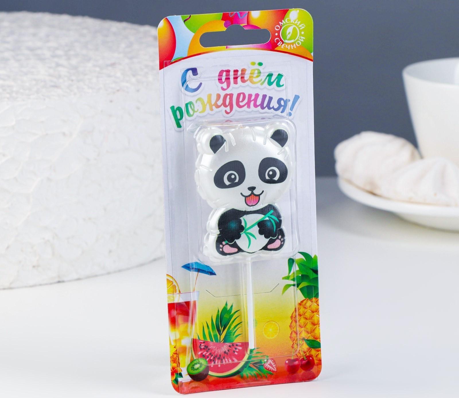 Свеча в торт на шпажке 