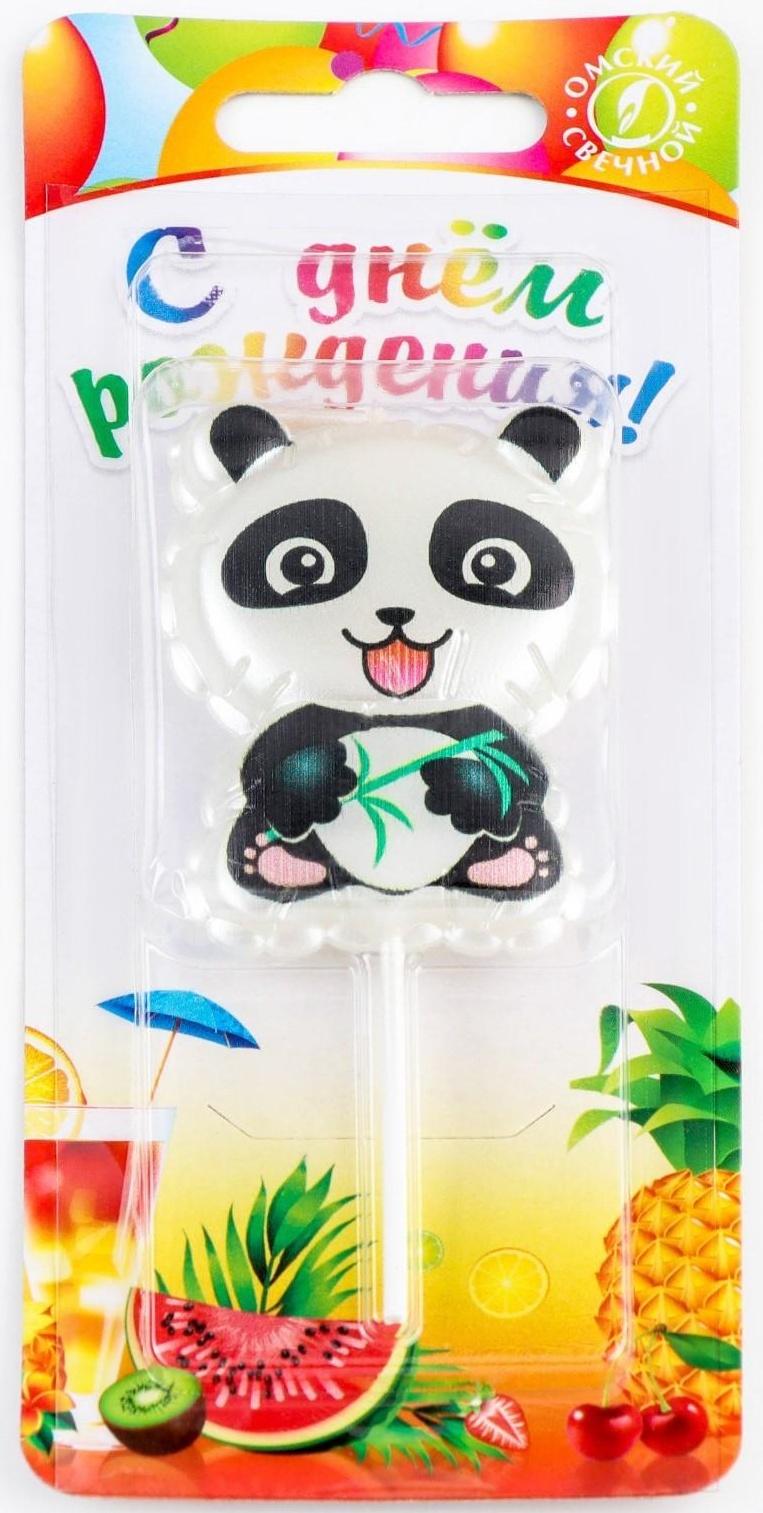 Свеча в торт на шпажке 