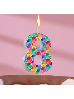 Свеча в торт на шпажке 