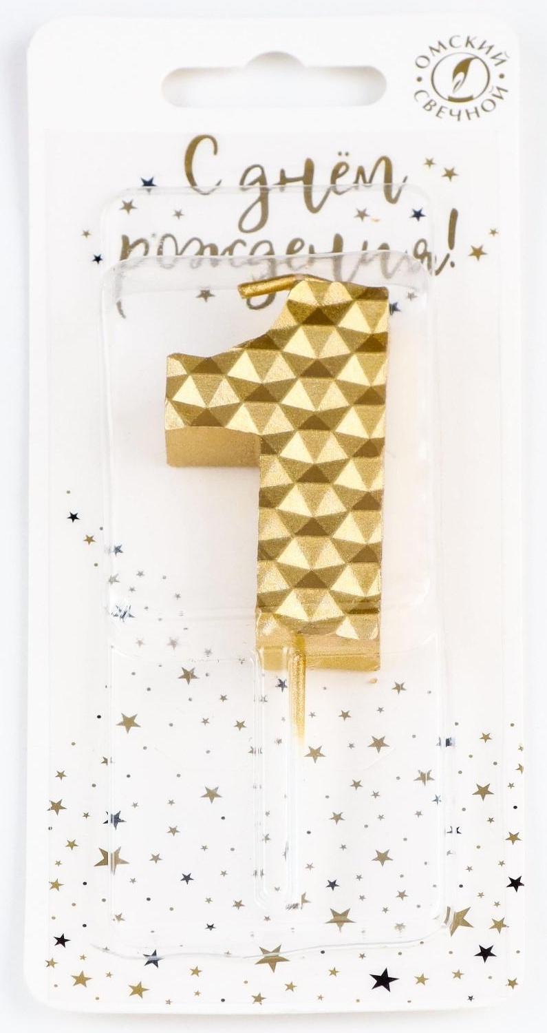 Свеча в торт на шпажке 