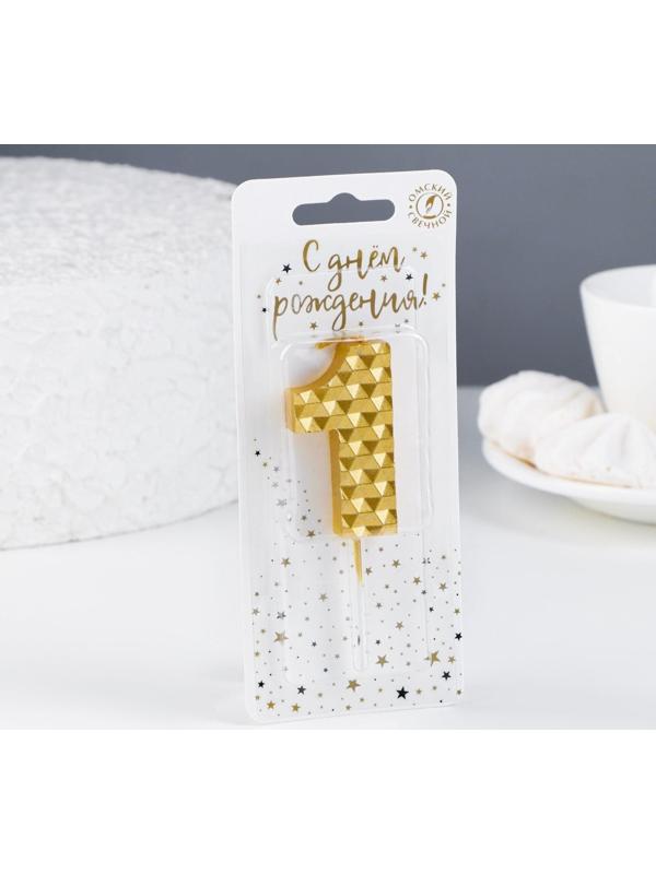 Свеча в торт на шпажке 