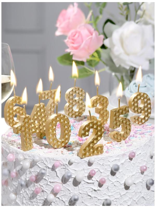 Свеча в торт на шпажке 