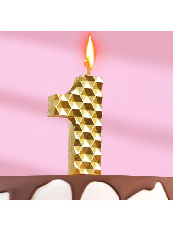 Свеча в торт на шпажке 