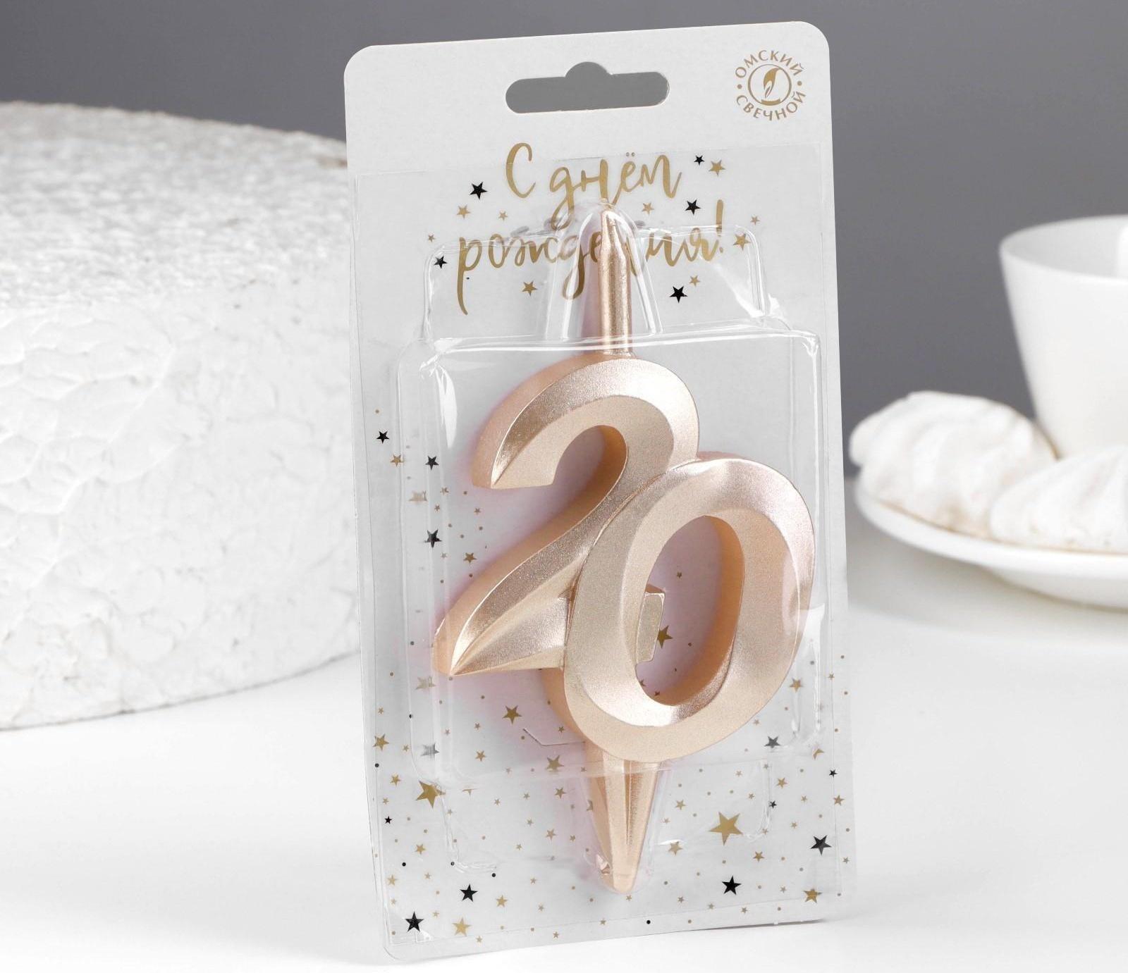 Свеча в торт 