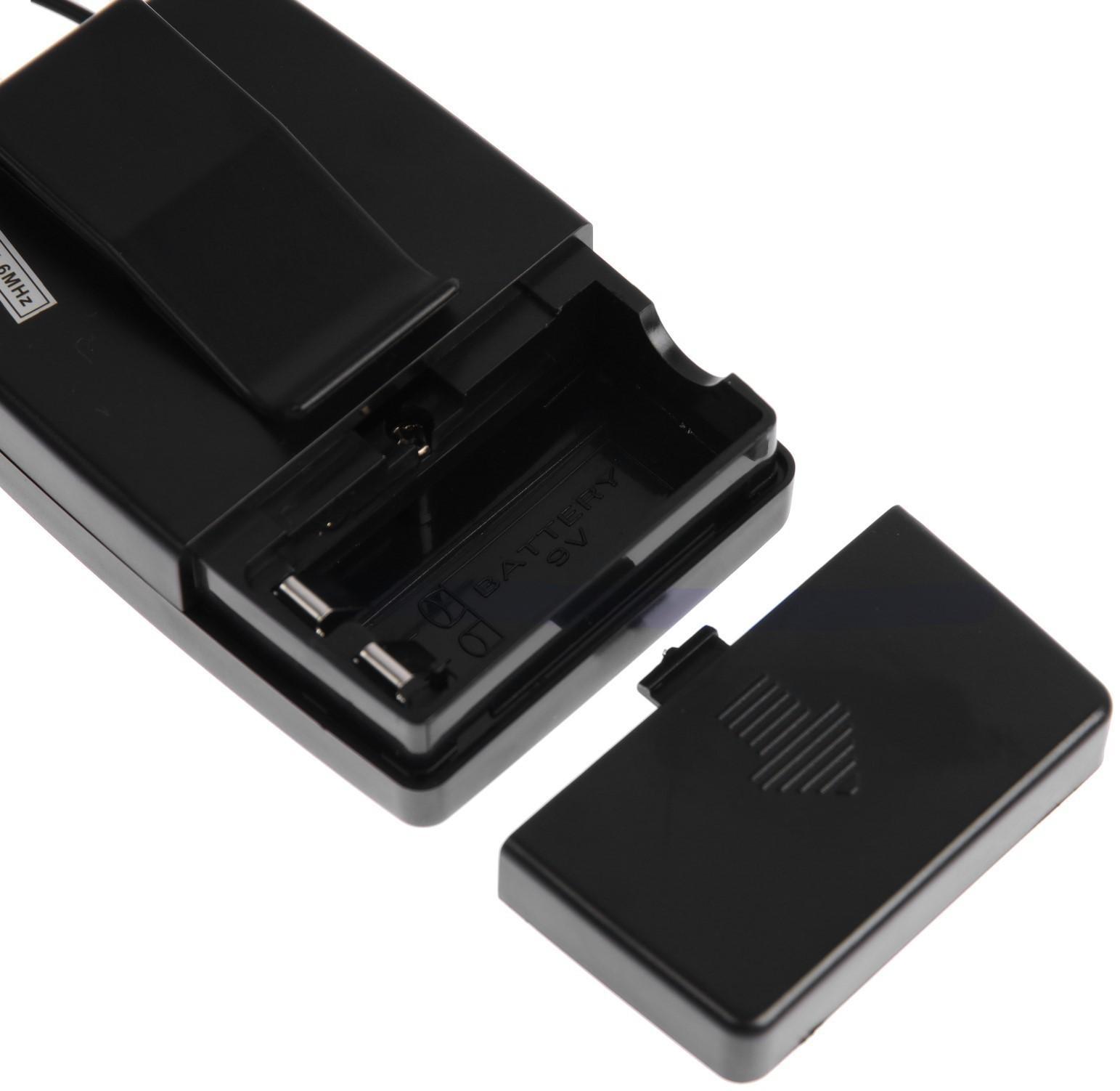 Микрофон ELTRONIC 10-05 петличный, 12-40 дБ, беспроводной, с прищепкой, черный