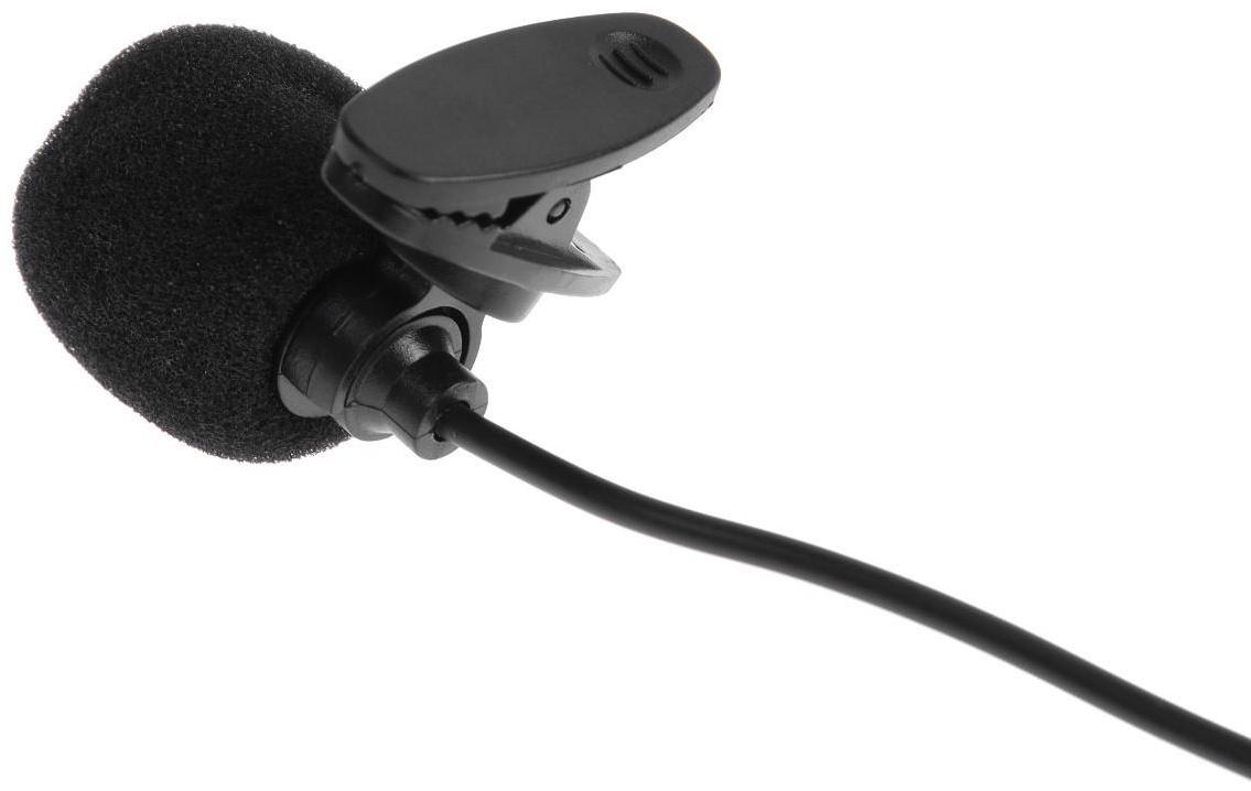 Микрофон ELTRONIC 10-05 петличный, 12-40 дБ, беспроводной, с прищепкой, черный
