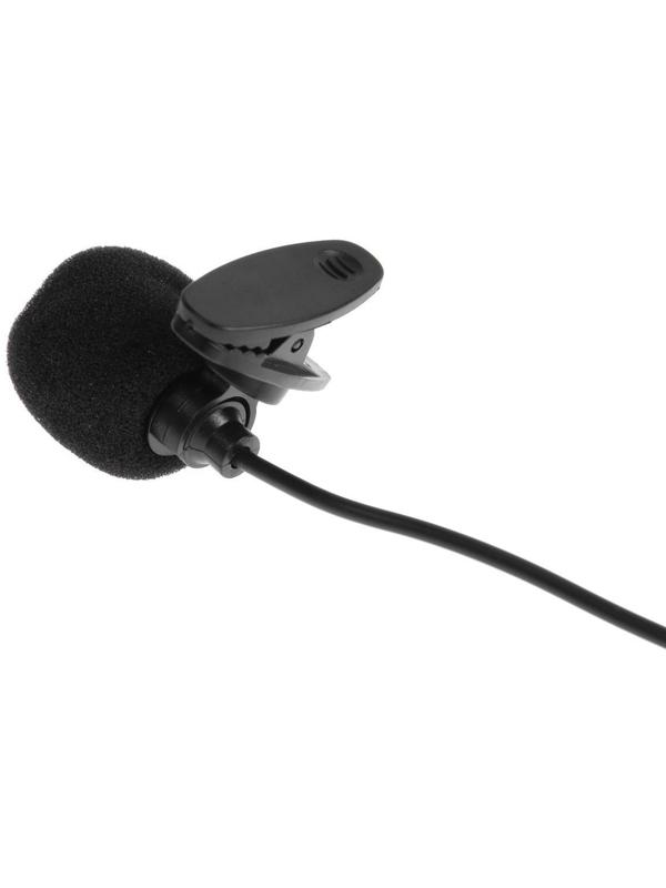Микрофон ELTRONIC 10-05 петличный, 12-40 дБ, беспроводной, с прищепкой, черный