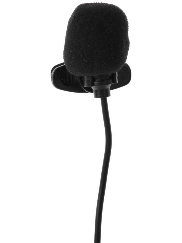 Микрофон ELTRONIC 10-05 петличный, 12-40 дБ, беспроводной, с прищепкой, черный