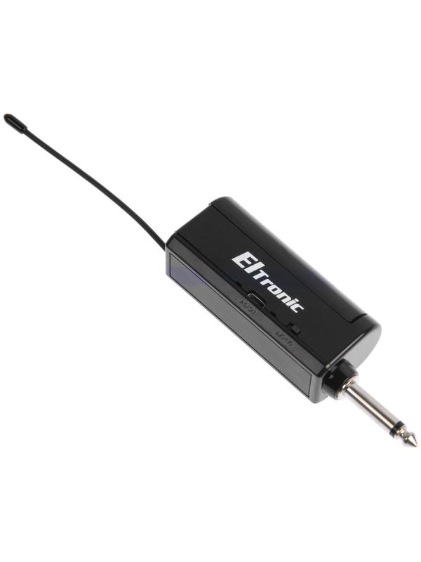 Микрофон ELTRONIC 10-05 петличный, 12-40 дБ, беспроводной, с прищепкой, черный