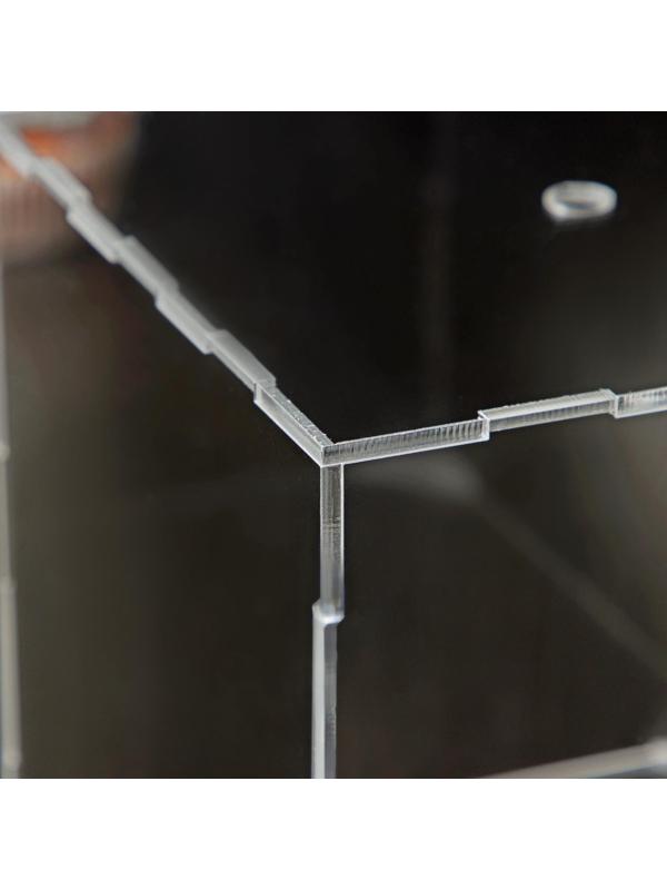 Фальшярус для торта, куб, 15×15×15 см, цвет прозрачный