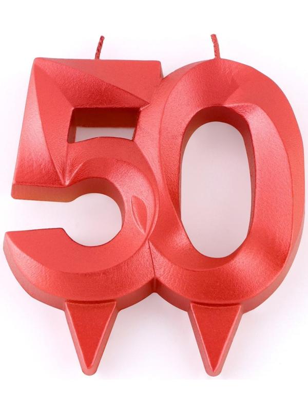 Свеча в торт юбилейная 