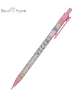 Карандаш механический 0.5 мм BrunoVisconti. IceGraphix Vegan, НВ, пластиковый корпус