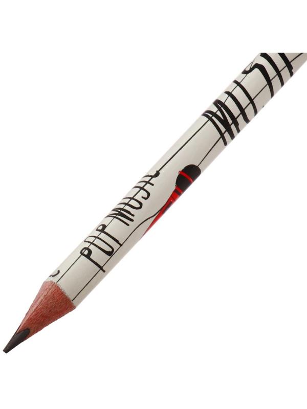 Карандаш чернографитный 2.0 мм Happy Graphix 