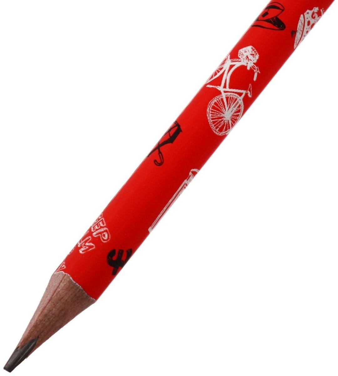 Карандаш чернографитный 2.0 мм Happy Graphix 